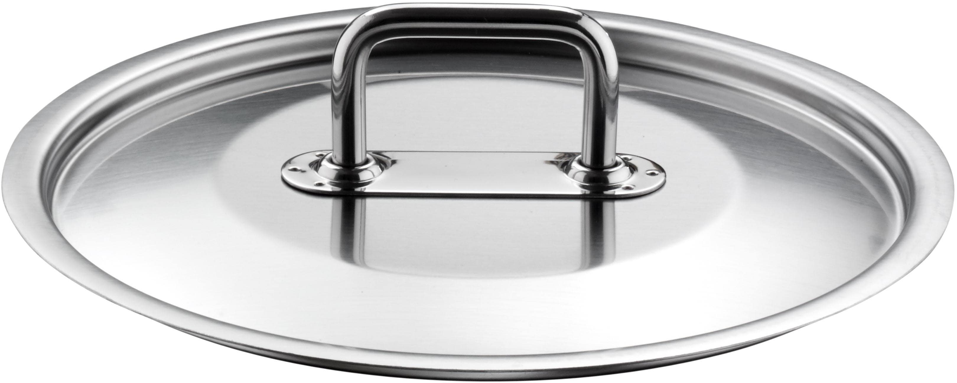 Deckel PINTINOX "Master", silber (edelstahlfarben), Ø:30cm, Edelstahl 18/10, Deckel, Topfdeckel, Edelstahl 18/10, spülmaschinengeeignet, 2-teilig Image