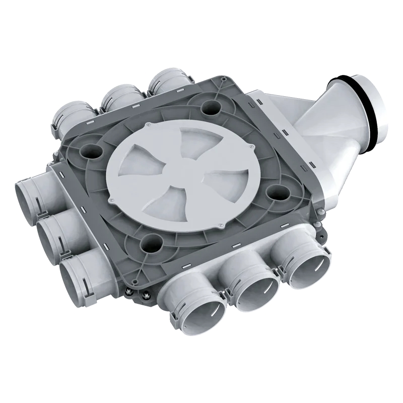 BlauFast Kunststoffverteilerkästen 63 mm - Blauberg Ventilatoren - LB11397.2 Image