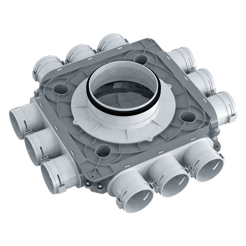 BlauFast Kunststoffverteilerkästen 63 mm - Blauberg Ventilatoren - LB11397.5 Image