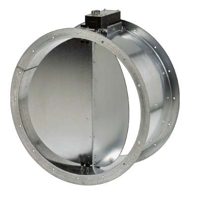 Helios RVM 280 - Rohr-Verschlußklappe motorbetätigt - 02577 - LB15629 Image