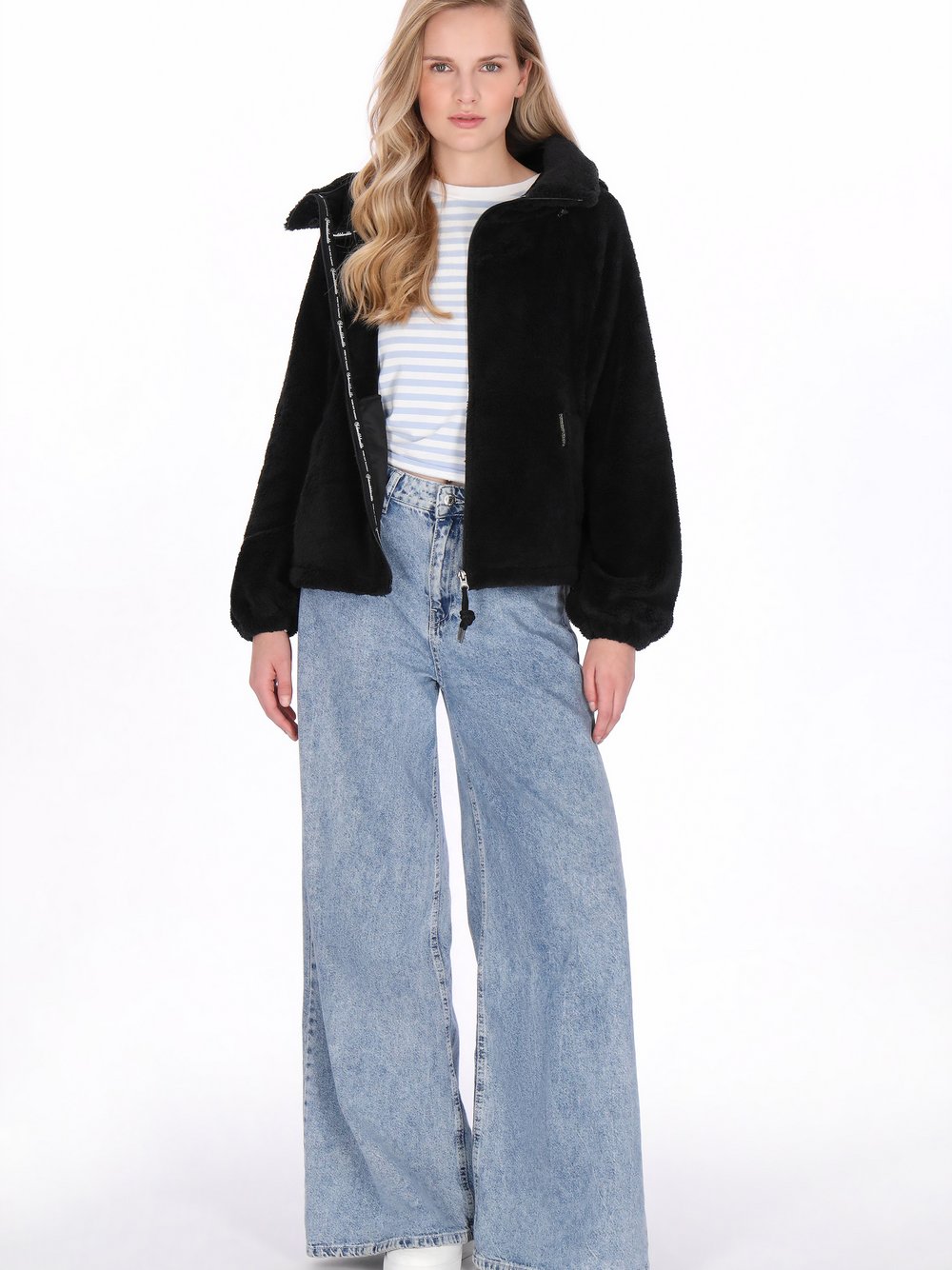 Schmuddelwedda Kapuzenpullover Damen schwarz, XS Image