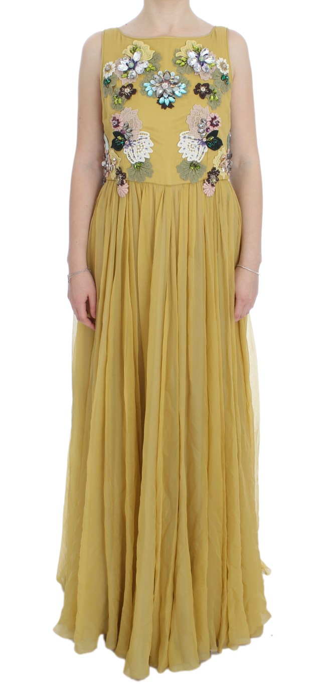 Blumenschmuck Maxi-Kleid EU 46 / UK 18