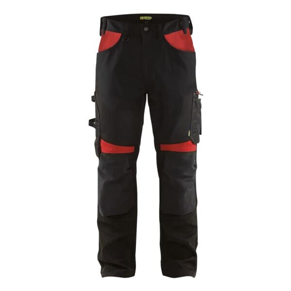 Blakläder Handwerkerbundhose »1556« Größe C50 schwarz/rot