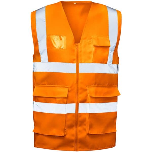 elysee Warnschutz-Weste Klasse 2 Größe S orange