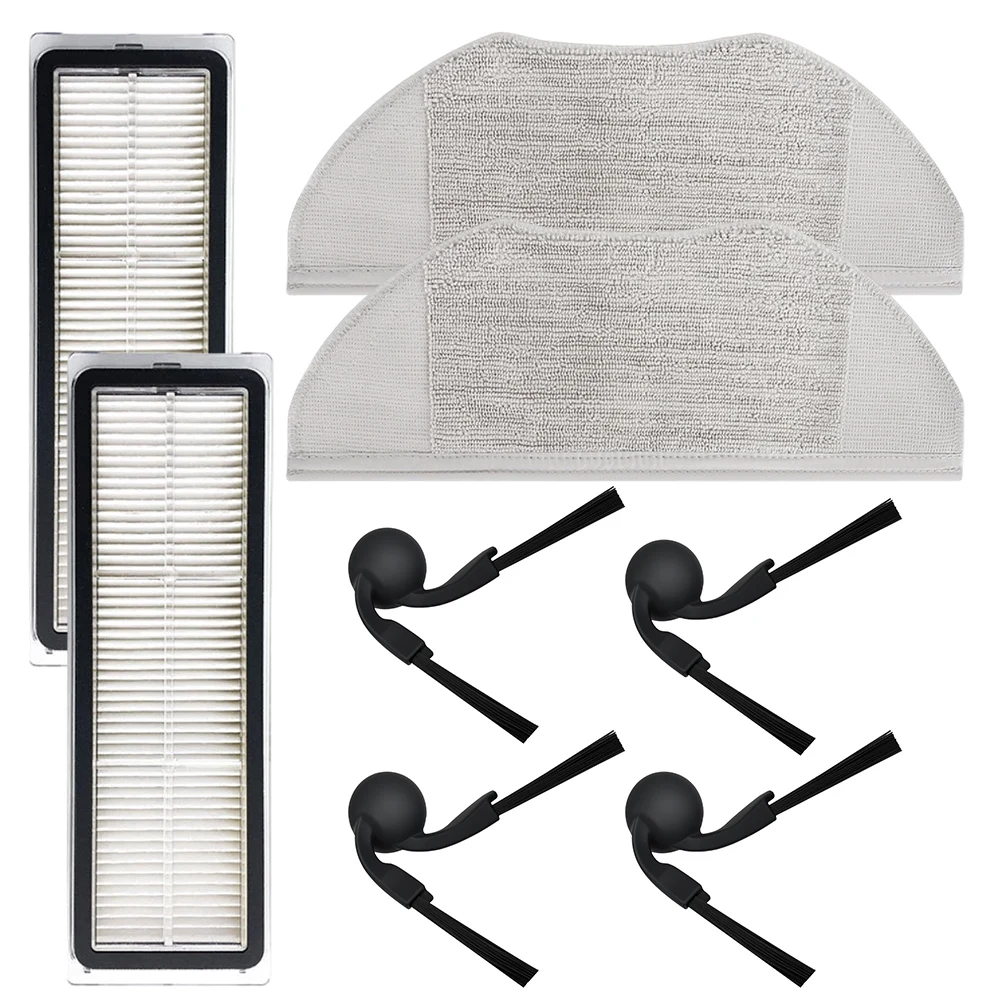 Seitenbürste, HEPA-Filter, Mopptuch-Set für Xiaomi Robot Vacuum S40 OV81, Ersatzteile für effektive Staubentfernung Image