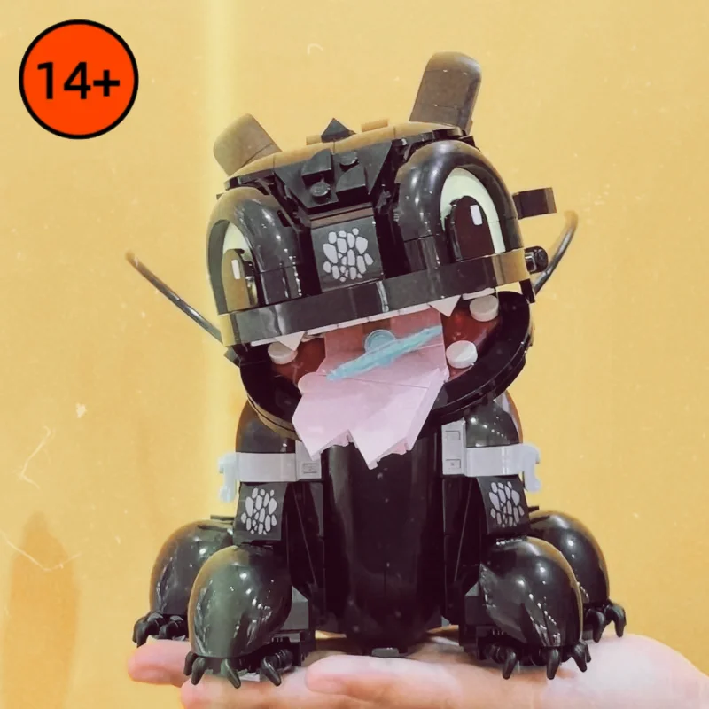 AUF LAGER 784 STÜCK 10375 Entzückende Haustier-Bausteine, Montagemodell, Heimdekoration, Ornament, Spielzeug für Kinder, Erwachsene, Jungen, Geschenk Image