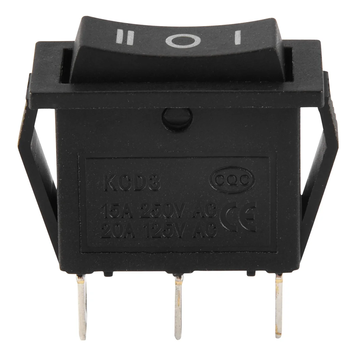 AC15A/250V 20A/125V 3 Pin SPDT ON-OFF-ON 3 Position Snap Wippschalter LYZ Image