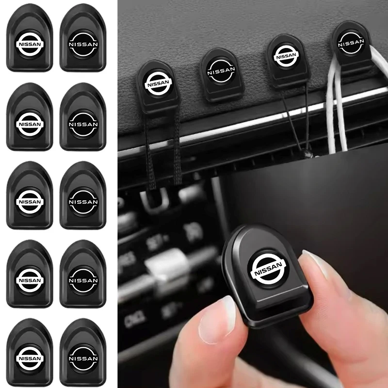 Auto Mini Gancio Sedile Posteriore Nascosto Multifunzionale Interni Auto Creativo Clip Gancio Per Nissan X-trail Qashqai Juke Pulsar Sen