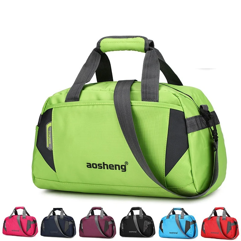 Sac de sport d'entraînement en Nylon pour hommes et femmes, sacs de sport de voyage ultralégers pour Fitness Yoga, sac à main de court voyage