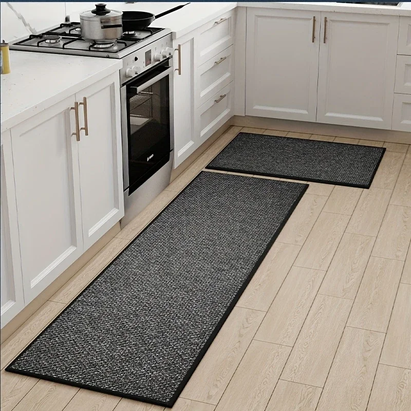 Household long strip kitchen floor mat diatomaceous earth non-slip mat simple printed absorbent mat bathroom mat