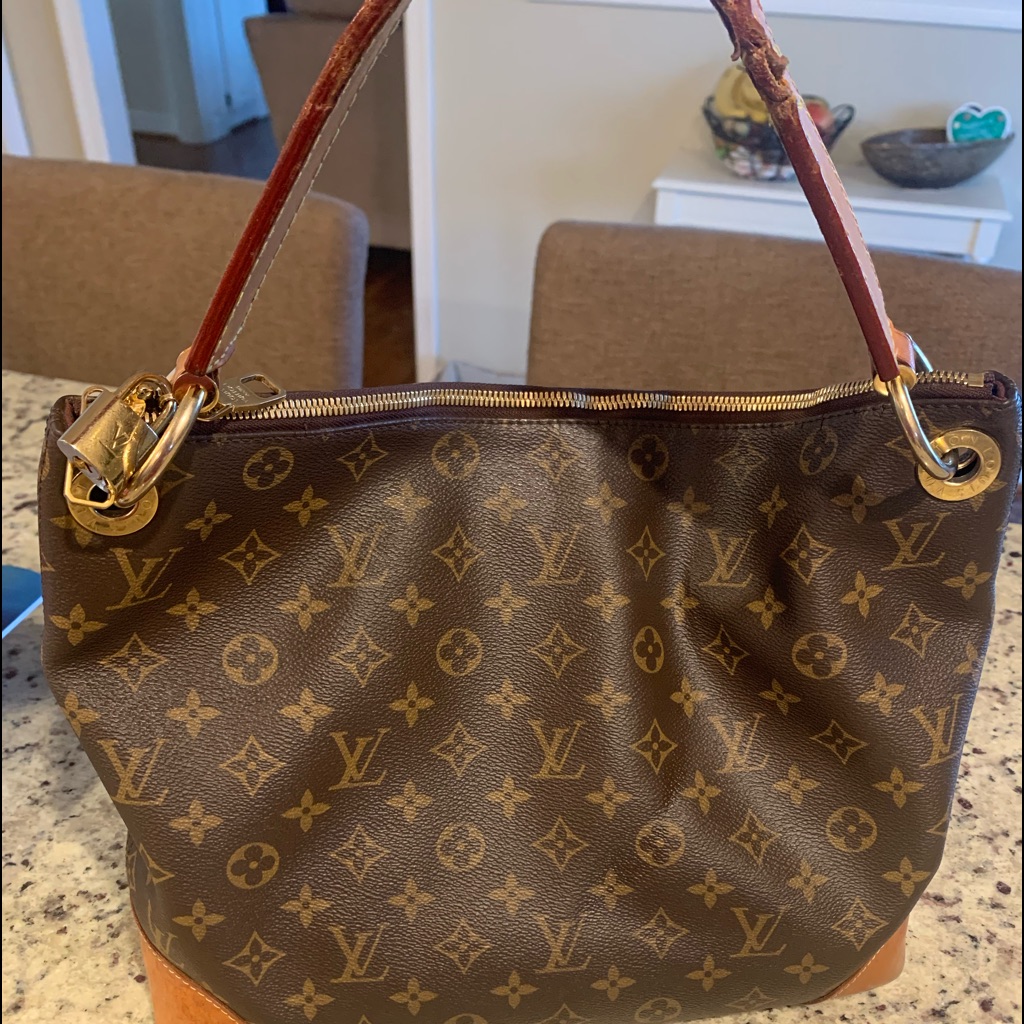 Louis Vuitton Accessories | 2 Pieces Lv Berri Mm Handbag & Wallet | Color: Brown | Size: Med Handbag Wallet & Pouch