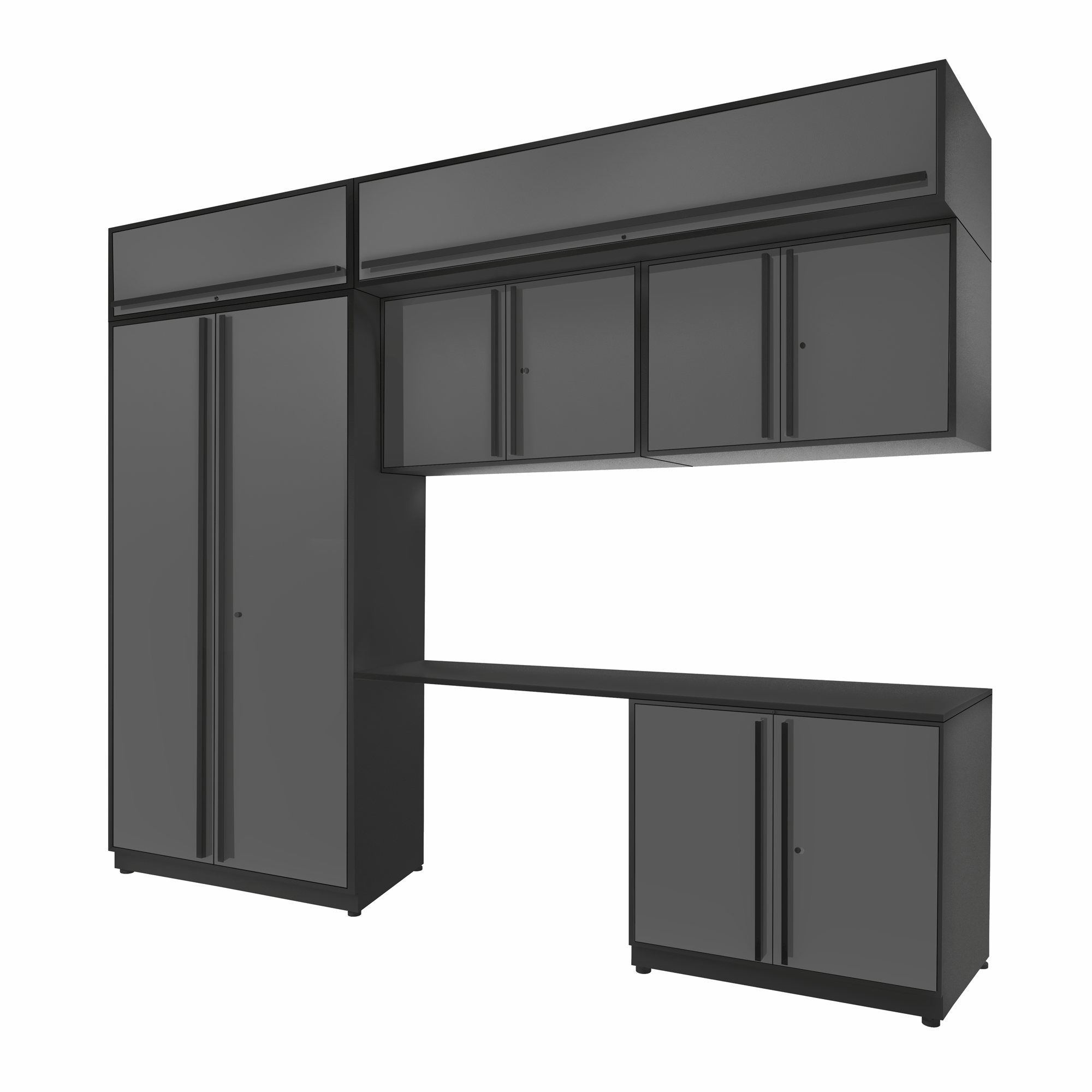 Proslat FusionPlus 10 ft set - Handy 2 Door & Overheads