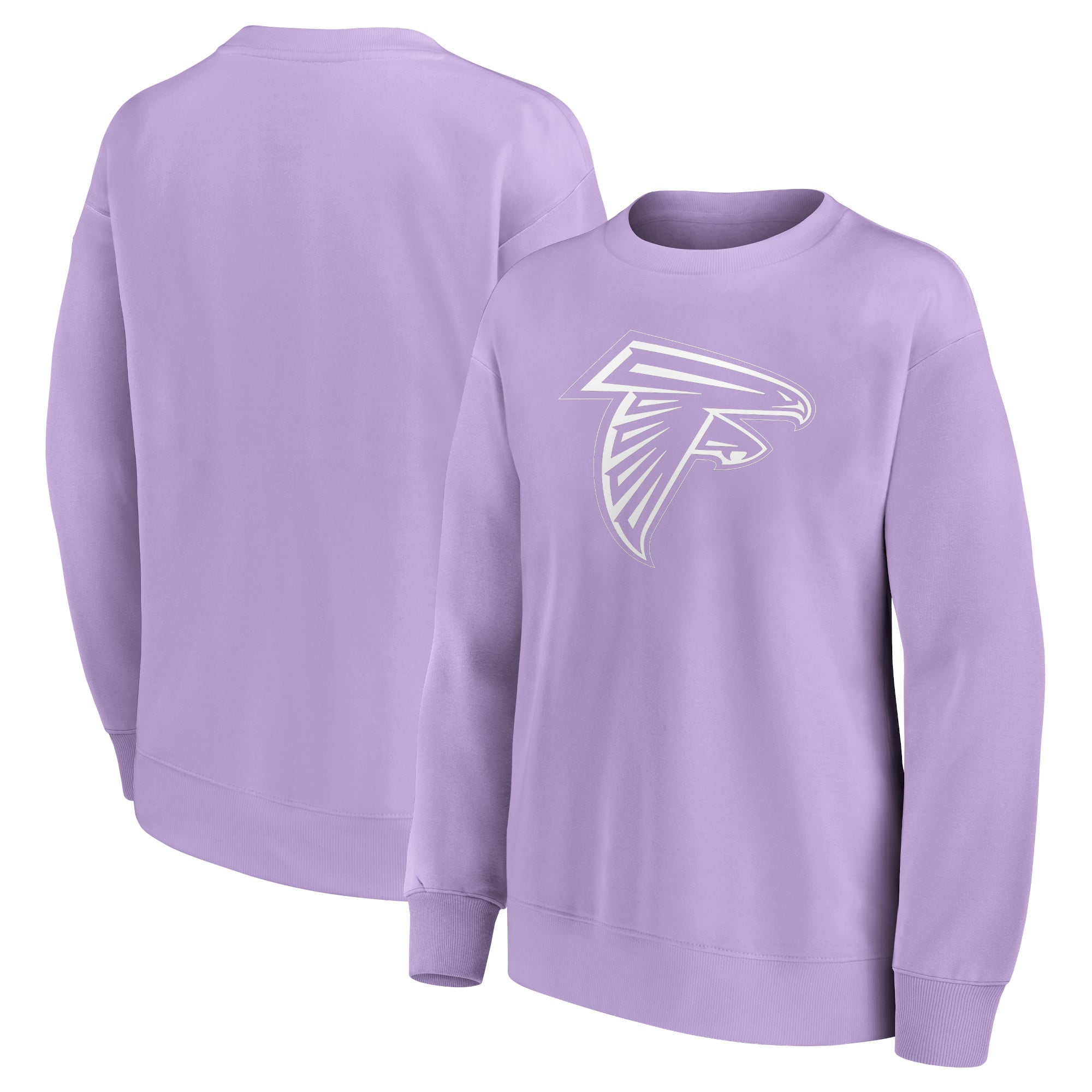 Atlanta Falcons übergroßes Crew-Sweatshirt mit Mono-Logo und Grafik – Damen