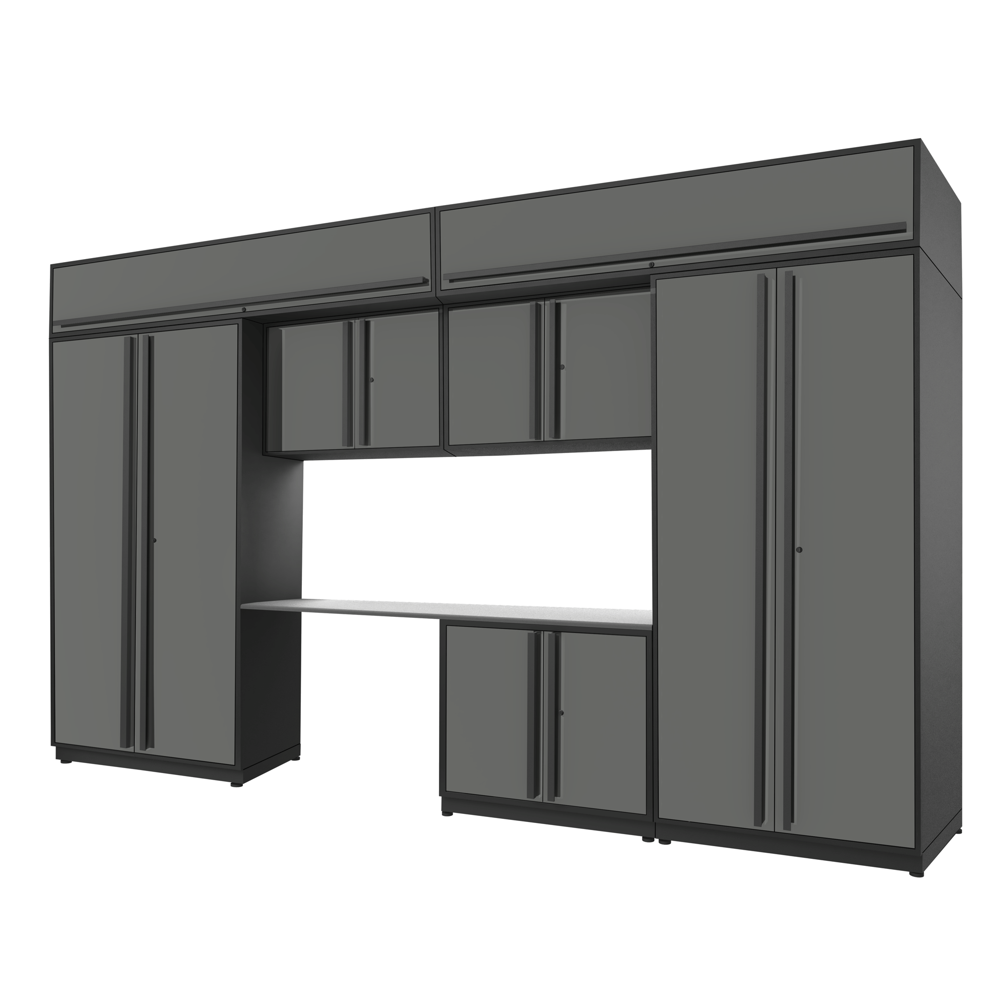 Proslat FusionPlus 13 ft set - Handy 2 Door & Overheads