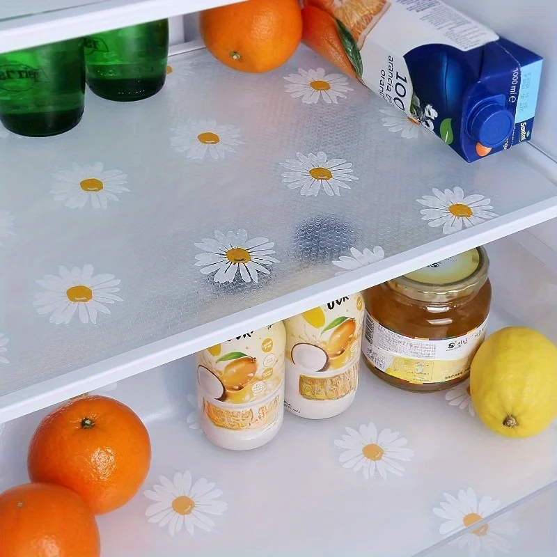 Revêtements pour réfrigérateur, revêtement imperméable et lavable pour réfrigérateur, revêtement antidérapant pour étagère de réfrigérateur, pour étagère en verre du réfrigérateur, compatible