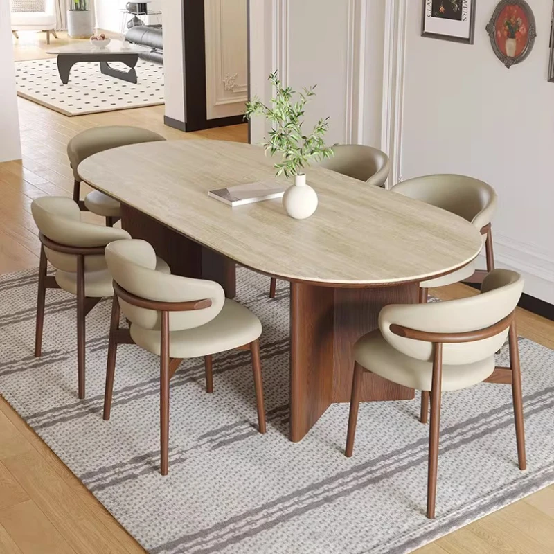 Küchentisch, Empfangstische, Esszimmer, luxuriöse Stühle, Mesa Plegables, ausziehbare, runde, multifunktionale Keramikmöbel für Zuhause