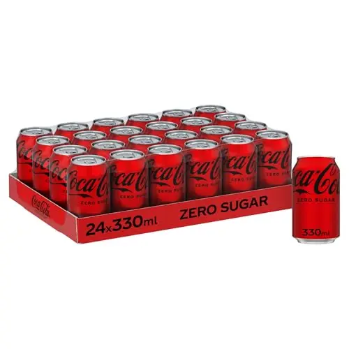 Coca Cola Cola Cola Zero Dosen – Packungsgröße = 24xdosen