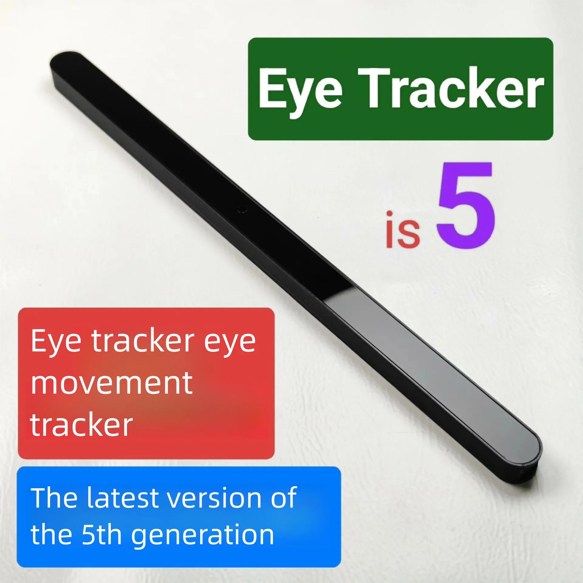 5. Generation is5 Eye Tracker für PC - Magnetische Befestigung, Augensteuerung, Assistive Technologie & Gaming, Windows Hello Unterstützung Image