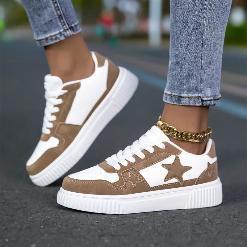 Trend Stars Skateboard-Schuhe, Unisex, lässige Turnschuhe für Herren und Damen, rutschfeste Herren-Skateschuhe, bequeme, leichte Damen-Sportschuhe