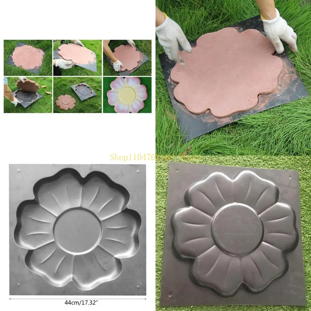 für Maker DIY Betonform Stufenstein Zement Pflaster Landschaft Bodenfliese P bester Verkauf