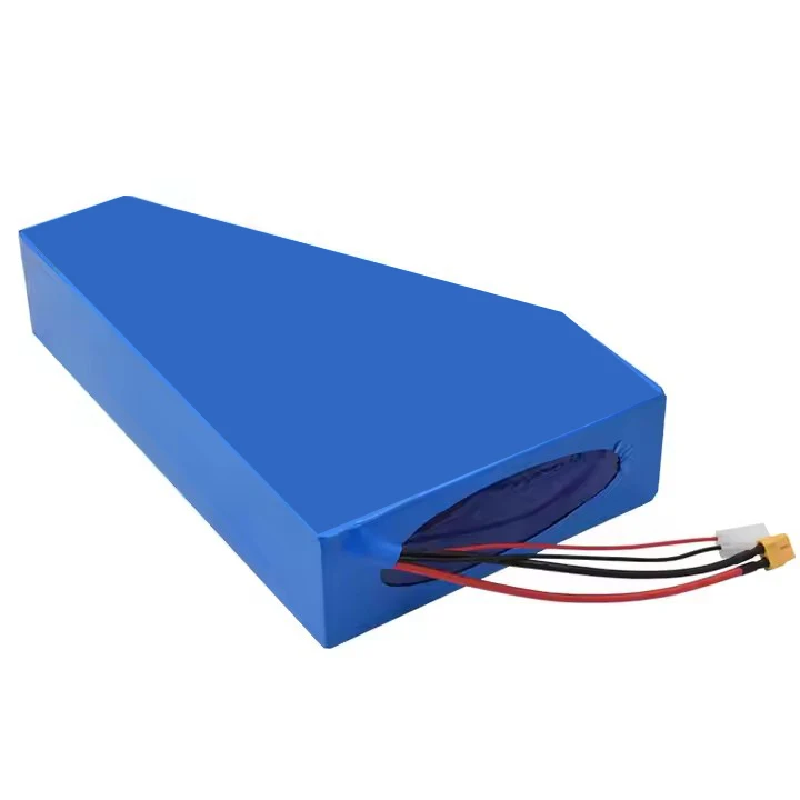 2500 W 3000 W 5000 W 8000 W E-Bike-Dreiecksbatterie 72 V 60 V 52 V 48 V 20 Ah 28,8 AH 30 Ah für Elektrofahrrad-Ebike-Kit Image