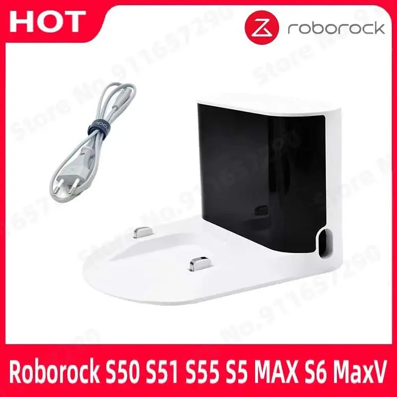Original-Ladestation für Roborock S50 S51 S55 S5 MAX S6 S6MaxV E4 E5 Teile Roboter-Staubsauger Reparaturzubehör Image