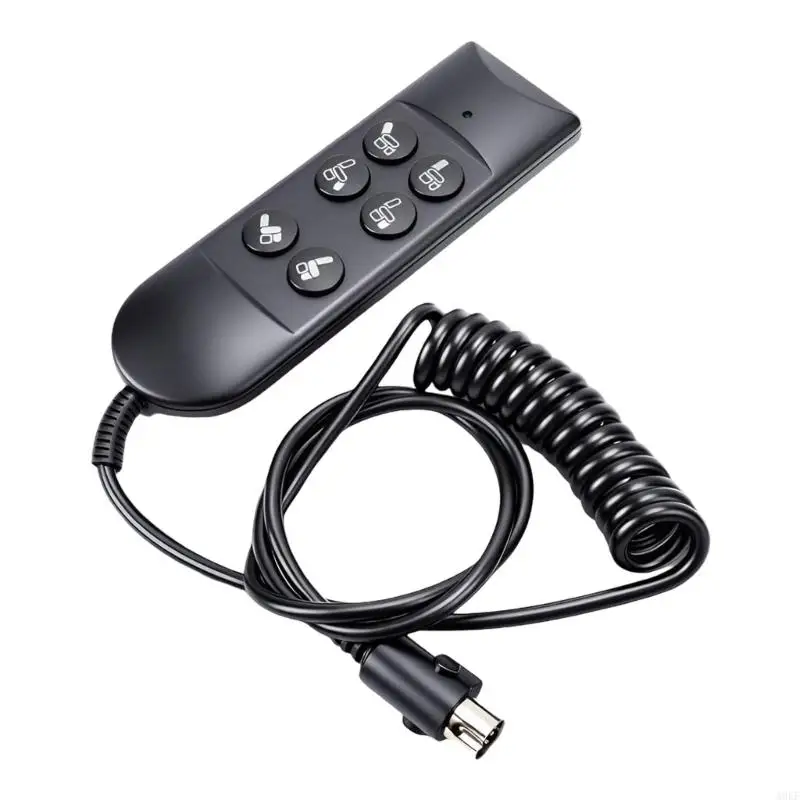 Elektrische Liegestühle Controller 6 Taste 5 Stifte Handschalter für Hebestuhl Elektrische Sofa Handumdrehung A0KF Image