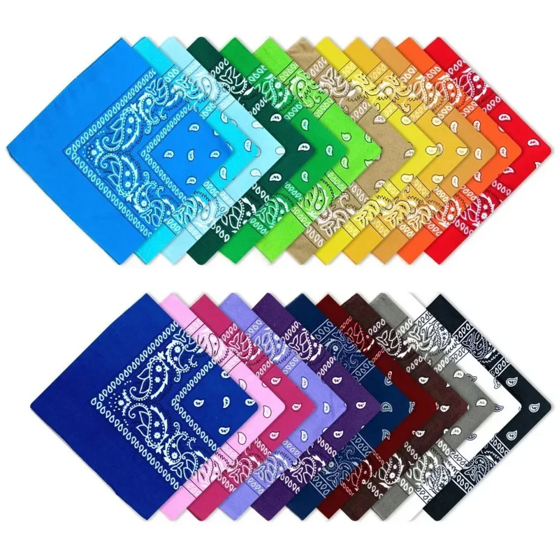 Hip Hop Bandana 23 Stile Mann Frauen Mode Outdoor Stirnbänder Haarband Handgelenkbandagen Haarschals hochwertige Haar-Accessoires