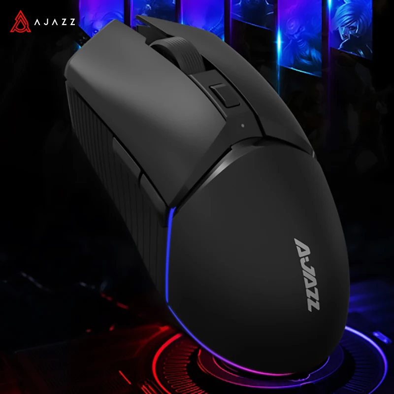 Ajazz i309pro drahtlose USB kabel gebundene Gaming-Maus 2,4g RGB-Maus dpi programmier bare Mäuse Computermaus ergonomisch für Laptop-PC Image