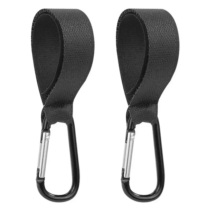 Baby Kinderwagen Haken Clip Aluminium Legierung Karabiner Warenkorb Organizer Windel Tasche Einkaufen Kinderwagen Haken Aufhänger Kinderwagen Zubehör Image
