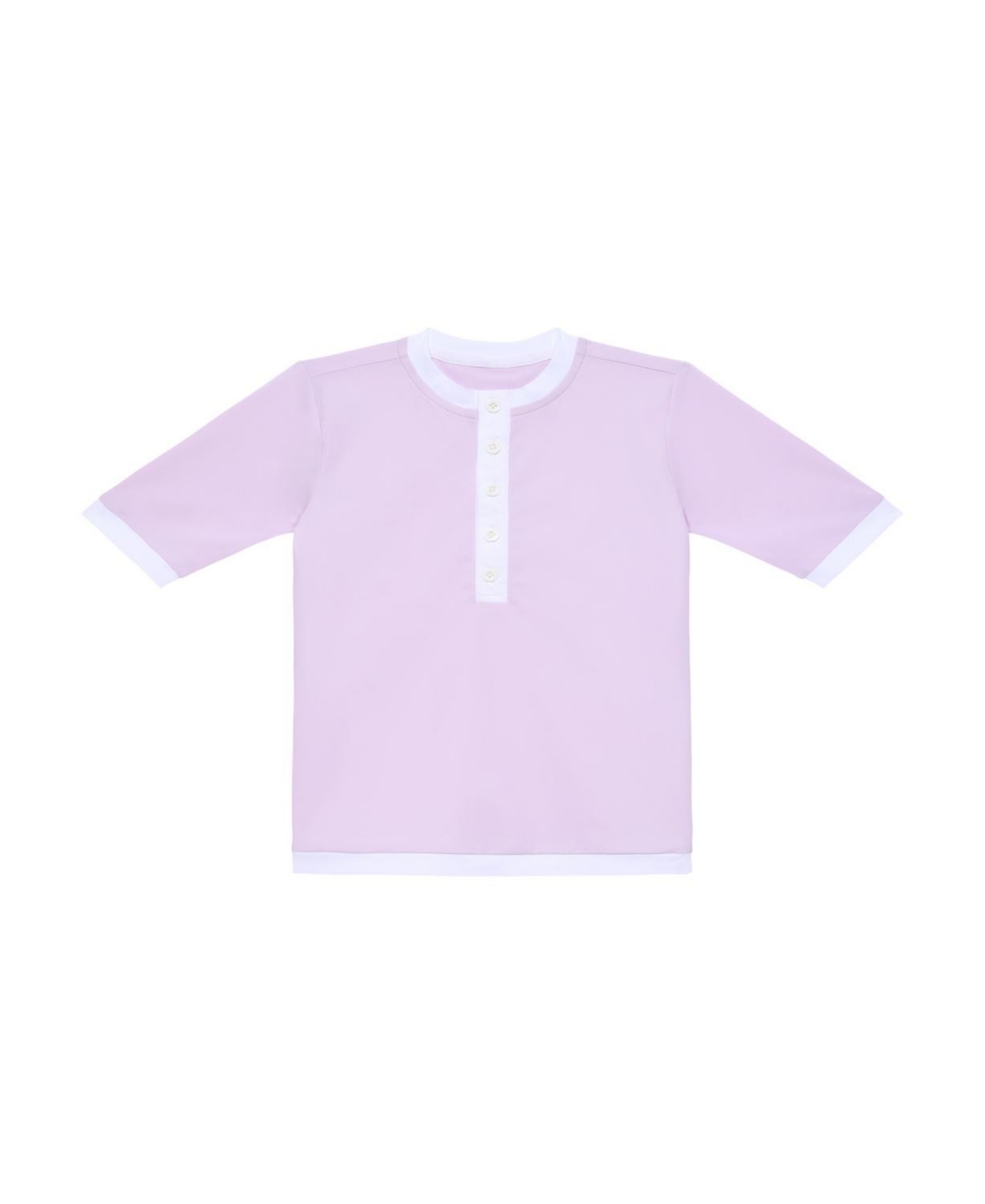 Courtside Kids Girls' Henley Shirt - Little Kid, Big Kid - Lavender