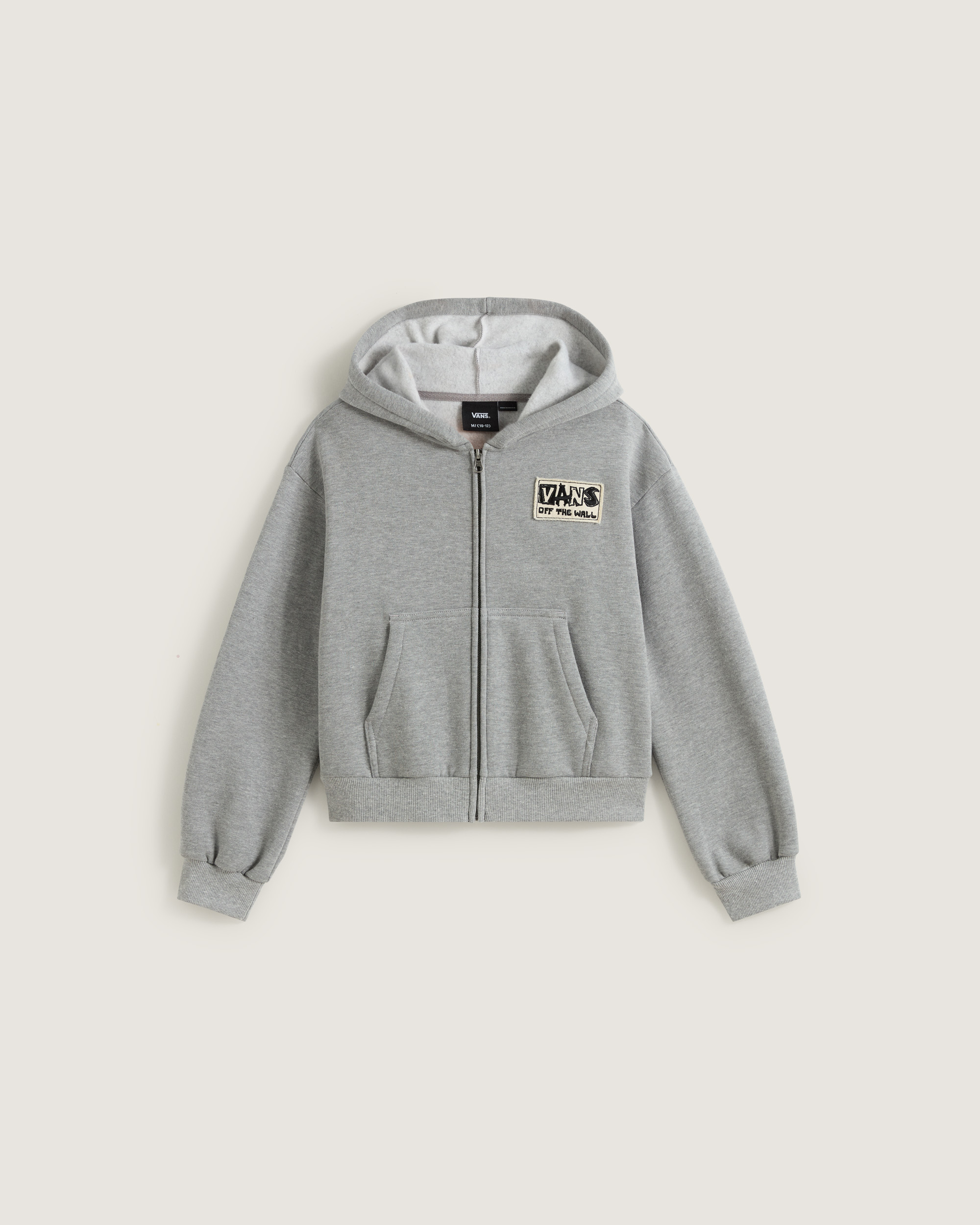 Vans Girls Van-archy Label Zip - Dark Grey - Size Small | Vans Sale | Discount Designer Brands