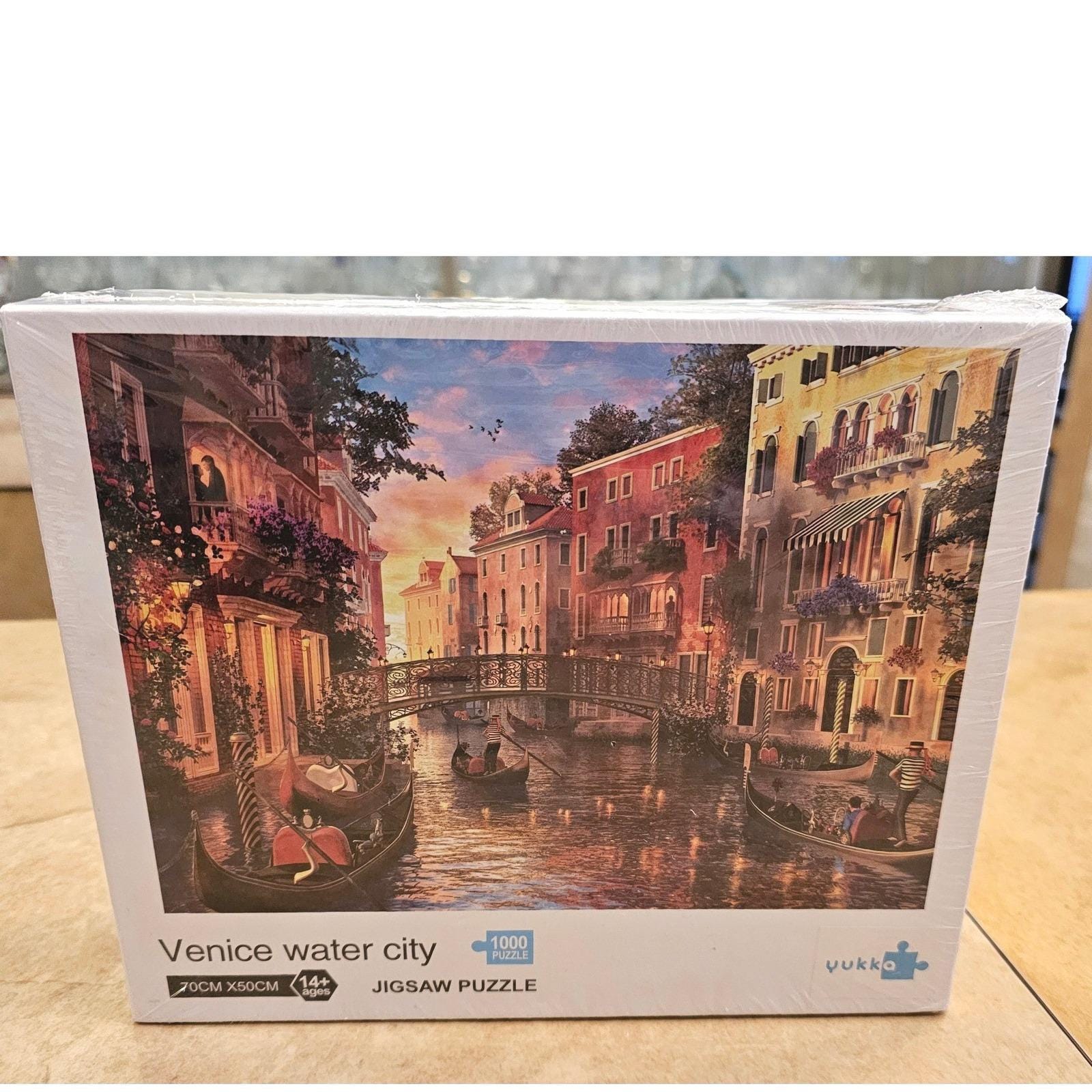 Yukko Venice Water City Puzzle da 1000 pezzi 70 cm X 50 cm 14+