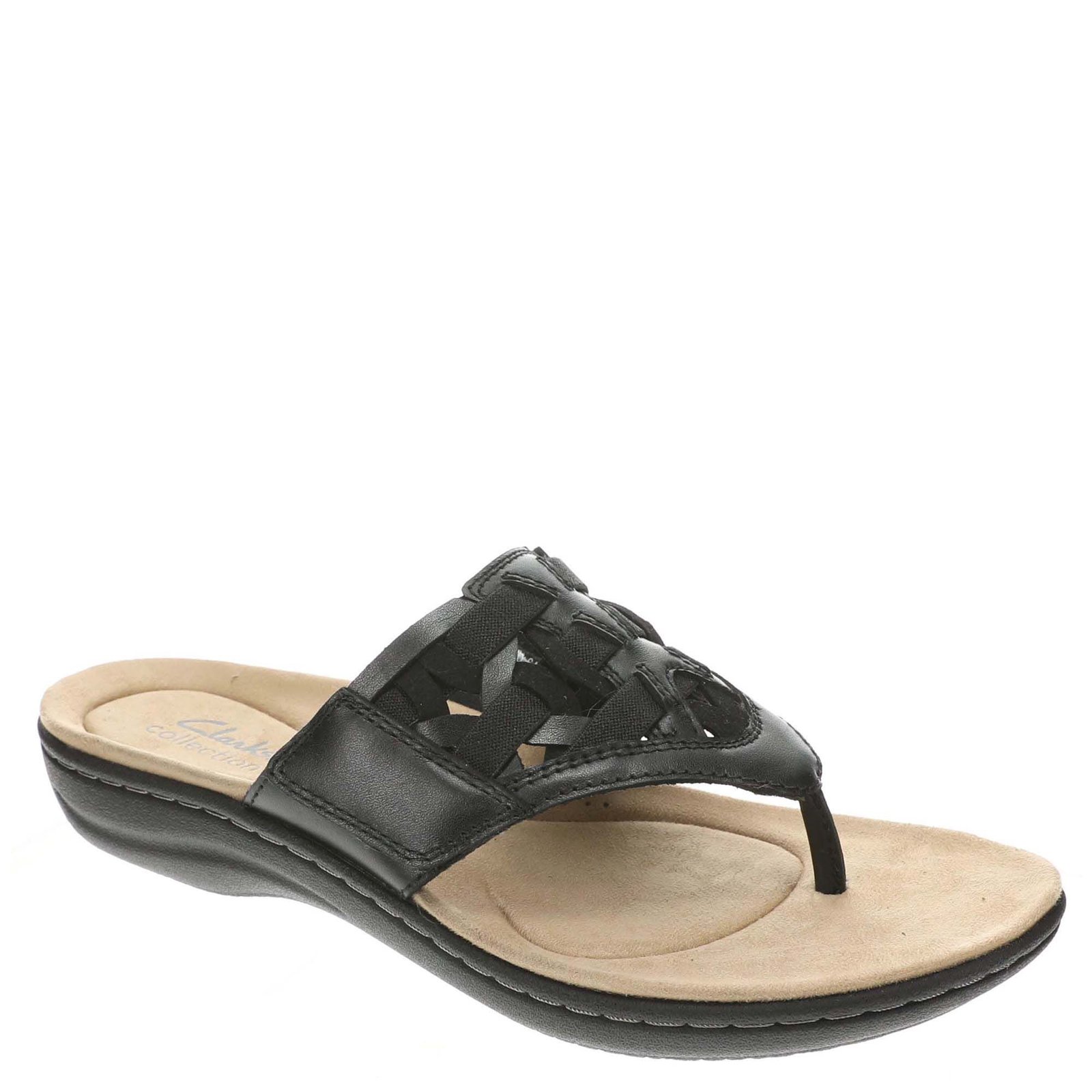 Clarks Laurieann Mia - Womens 8 Black Sandal W
