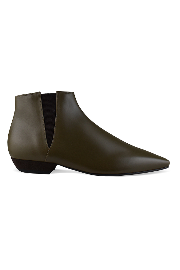 Loro Piana Sumire Ankle Boots Kaki 36,5 EU/IT