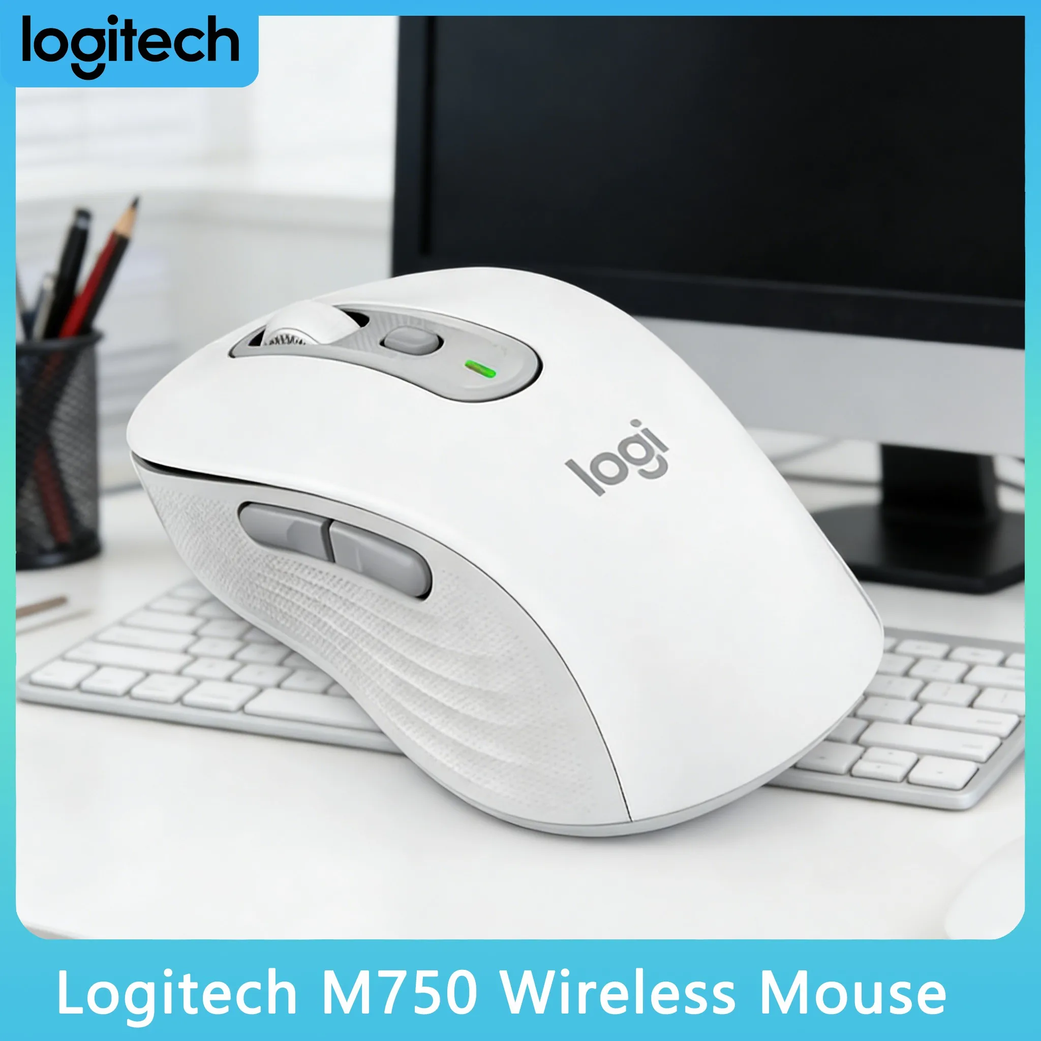 Logitech M750/G304/G203/MX Anywhere 3S/M330/M650 Kabellose Maus Multi-Device-Ready (Basis) Image
