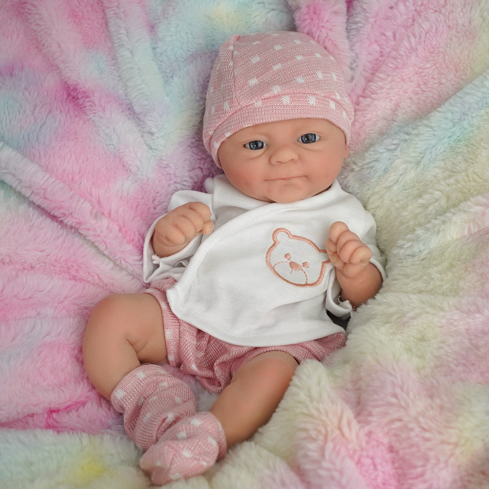 Bébé Reborn en silicone avec corps entier, bébé réaliste, bébé réaliste, jouets vierges bricolage, fille "Coco", garçon "Isaac", beurre doux, 14 po