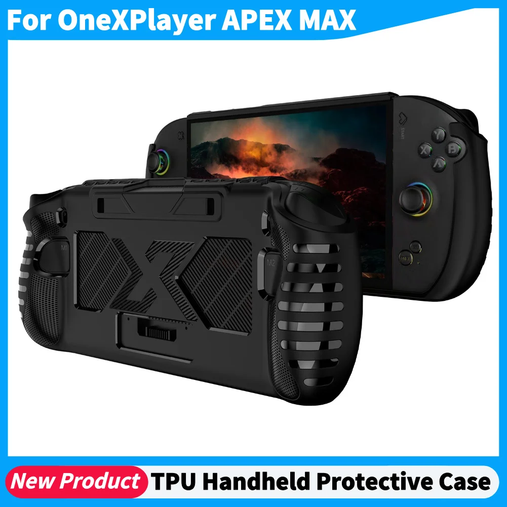 Für OneXPlayer APEX MAX Handheld-Spielkonsole Schutzhülle Schweißfeste TPU-Schale Kratzfeste Hautabdeckung Gaming-Zubehör Image