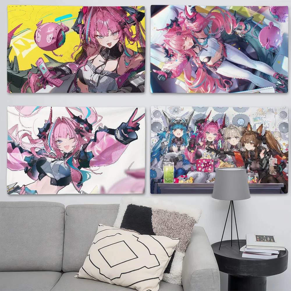 Game Arknights Endfield Yvonne Flagge, geeignet für Geburtstagsfeiern, Wohnzimmer, Schlafzimmer und Outdoor-Camping-Dekorationen