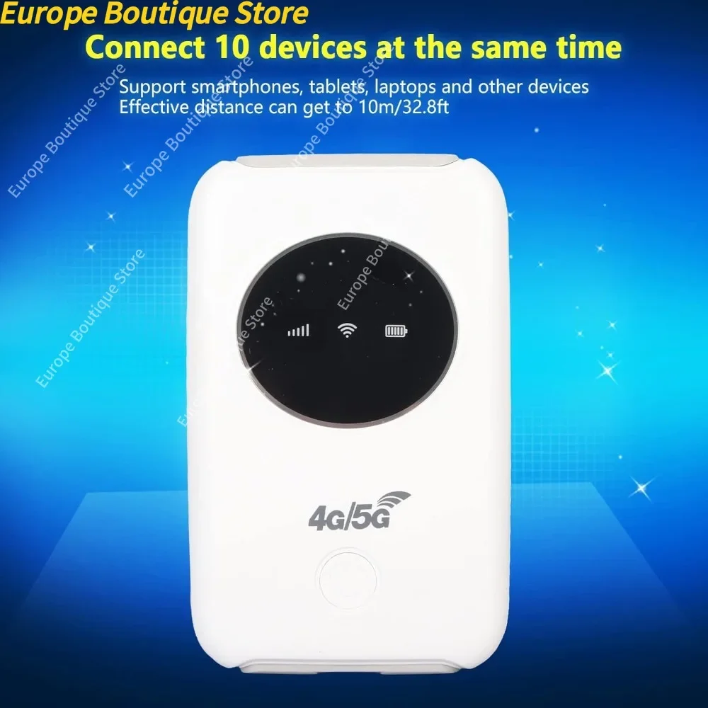 Neuer 300Mbps 4/5G tragbarer Router USB Powered Pocket WiFi Pocket Mobile Hotspot Asiatische/Europäische Version Pocket Internet Image
