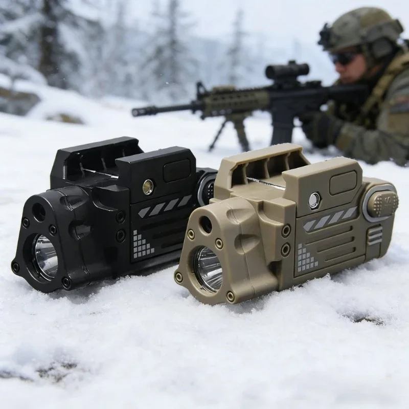 Taktische SBAL PL LED Scout Lampe Stroboskop-Taschenlampe Rotpunkt-Laserzielgerät 2026 Kunststoff-Pistolenhalterung Airsoft Jagdausrüstung Image