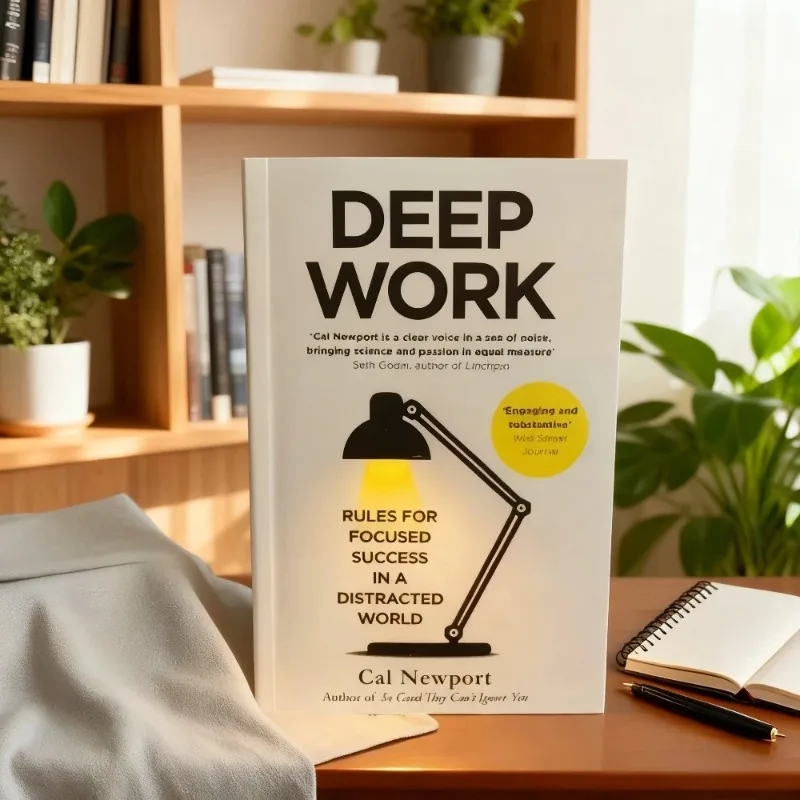 Cal Newport Deep Work Rules – Focus Success Guide for Leaders, 2026, Hardcover, MotivationBook, Buch, Bücher, Philosophie, englische Bücher
