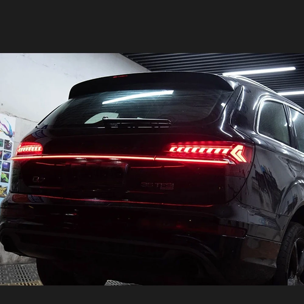 Rückleuchten Zubehör Rückleuchten Für Audi Q7 2006-2015 Bremse Hinten Rückfahrleuchte Upgrade Q7 Led Rückleuchten Montage Image
