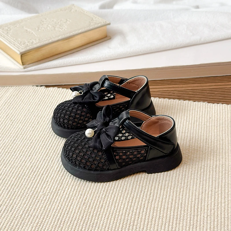 2026 Neue Kinder-Lederschuhe Atmungsaktive Mädchen-Festtagsschuhe mit T-Riemen Schuluniform Kinder-Party-Mary-Jane-Schuhe mit Dicker Sohle
