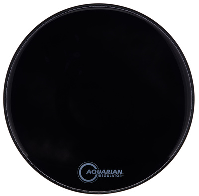 Aquarian 22" Regulator Black Bass Drum