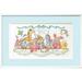 Dimensions Counted Cross Stitch Kit 16 X9 -Toy Shelf Birth Record (14 Count)