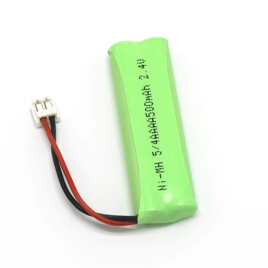 OEM ODM 2.4v 500mAh nichel-metallo idruro batteria ricaricabile ni-mh per giocattoli elettrici portatili RC auto barca marina