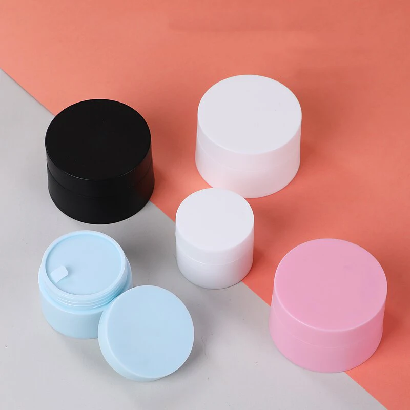 5g 10g 20g 30g 50g bottiglia di crema 100g doppia parete vasetti di crema opaca Eco PP vasetti di crema Eco Friendly imballaggio cosmetico barattolo di plastica