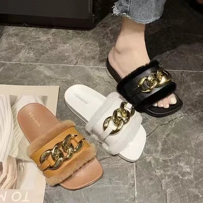 Moda moda moda moda donna pelliccia pelliccia pelliccia leggero peso suola in PVC per pantofole ammortizzazione caratteristiche antiscivolo per primavera Seaso