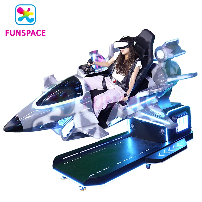 Funspace fabbrica all'ingrosso VR attrezzature 9D VR tiro di volo gioco di realtà virtuale simulatore di aeroplano
